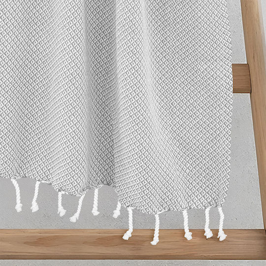 Lino Pestemal Pareo Aureva 90x180 Grey