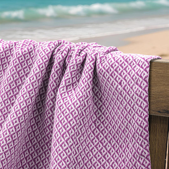 Lino Pestemal Pareo Aureva 90x180 Lilac