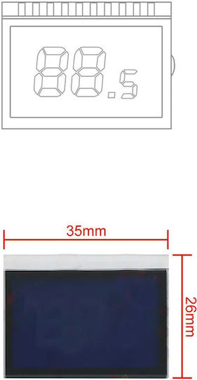 Lcd Climate Screen Peugeot 3008 308 5008 Citroen C3 Picasso