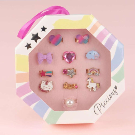 Nice Precious 12 Ringe Set Geschenkbox