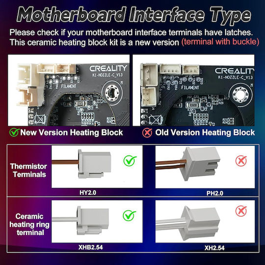 Kit Upgrade Hotend 31 Piese Creality K1/k1 Max/k1c Imprimantă 3D Bloc de Încălzire Ceramic Duza 0.4 Mm Viteze Până la 600 Mm S Rezistent la Temperatură Înaltă Unelte de Curățare Accesorii