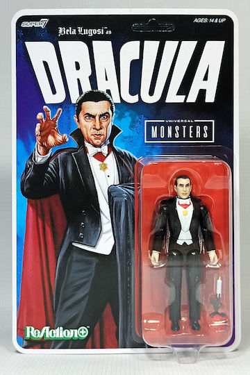 Reaction+ Universal Monsters Dracula Actionfigur Mosc