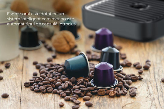 Heinner Καφετιέρα για Κάψουλες Nespresso Μαύρη