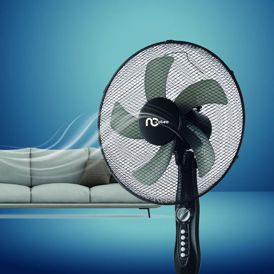Neotec ProfiCare Ventilator Sockel 50W Lüfterdurchmesser 40cm Schwarzer