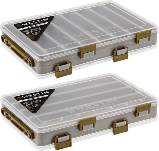 Κουτάκια Westin W3 Lurebox Double Sided Κάθετα Χωρίσματα 20,5 X 17 X 4,8 Εκ