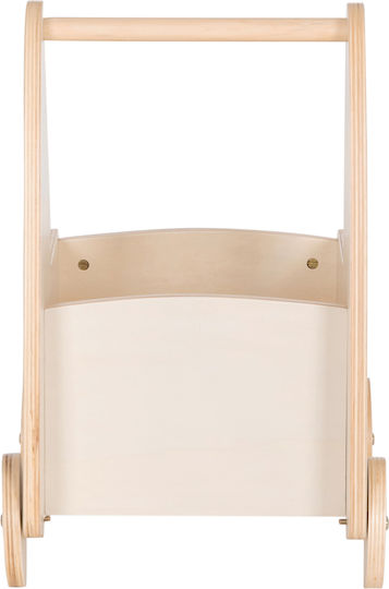 Homemarkt Troler Copii Căruț Ricki Hm18341.01 Mdf & Placaj Natural 33x45x50cm