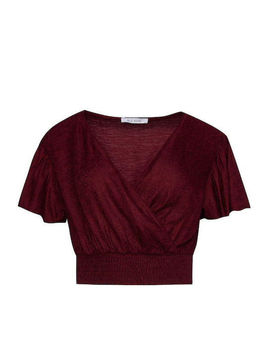 Women's Crop Top Red