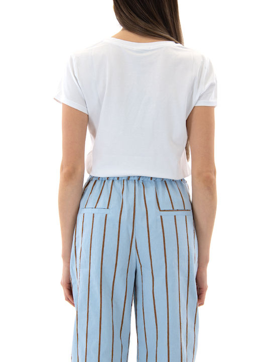 Matchbox Tricou Damă Alb