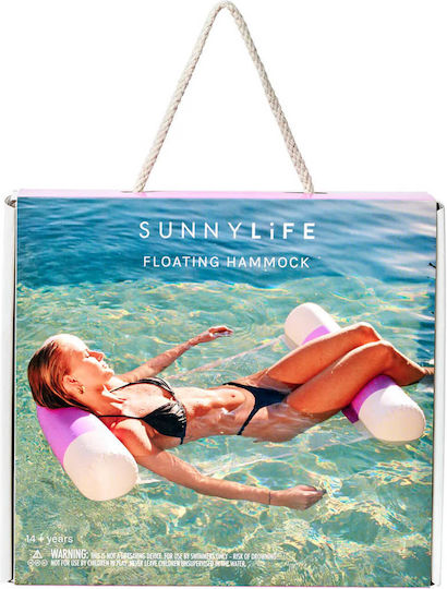 Sunnylife Floating Hammock Pool Party Magenta Pink 9339296073698