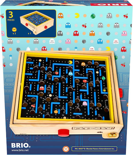 Brio Joc Clasic Labirint de Lemn Pac-man Cod 34065