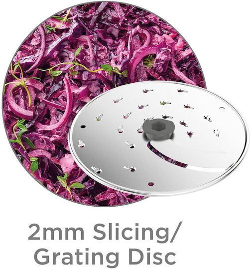 Kenwood Compact Procesoare Alimentare Multifuncționale 650W cu Recipient 1.3l Gri