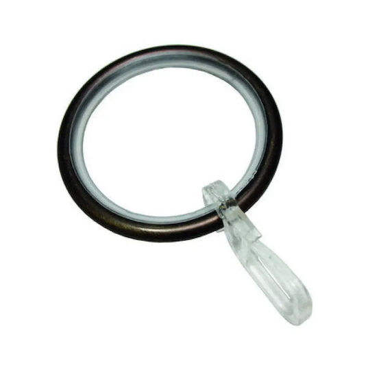 Inele Accesorii Insert Gardinia 25mm Bronz 10 Bucăți