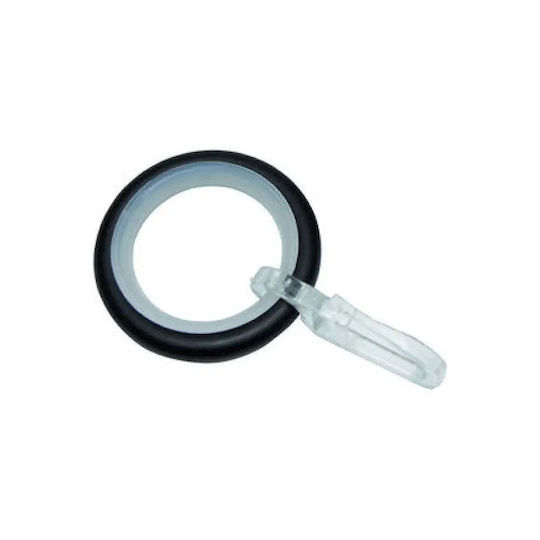 Inele Accesorii Cârlig 10 Bucăți Gardinia Memphis Negru
