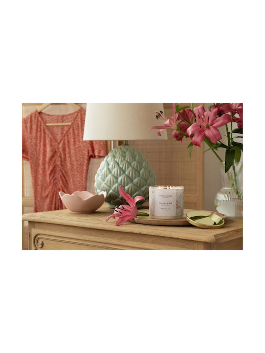 Laura Ashley Dekoratives Kerze in Gefäß Orange 400gr