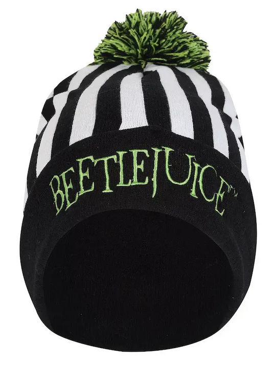 Beanie Unisex Strickmütze in Schwarz