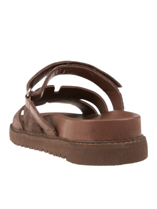 Leather Women's Anatomic Brown Sandals