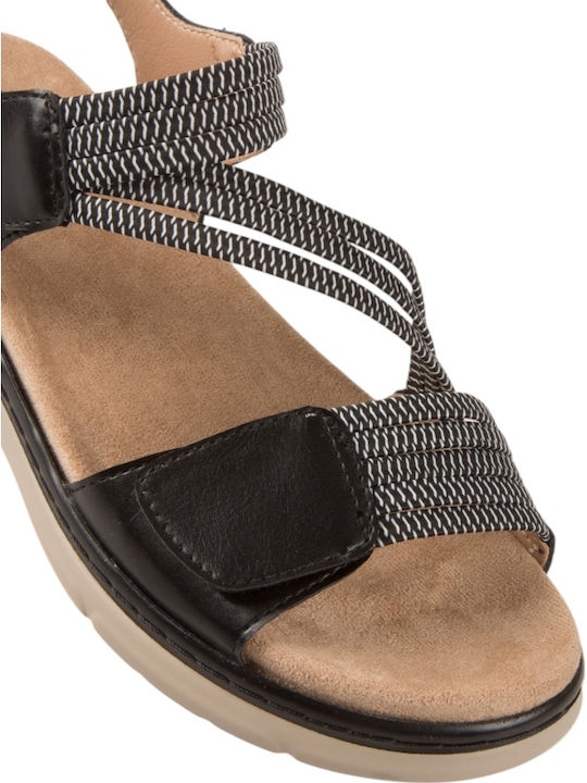 Women's Flat Sandals Black