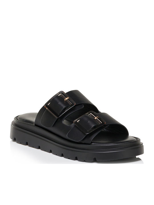Damen Flatforms Schwarze