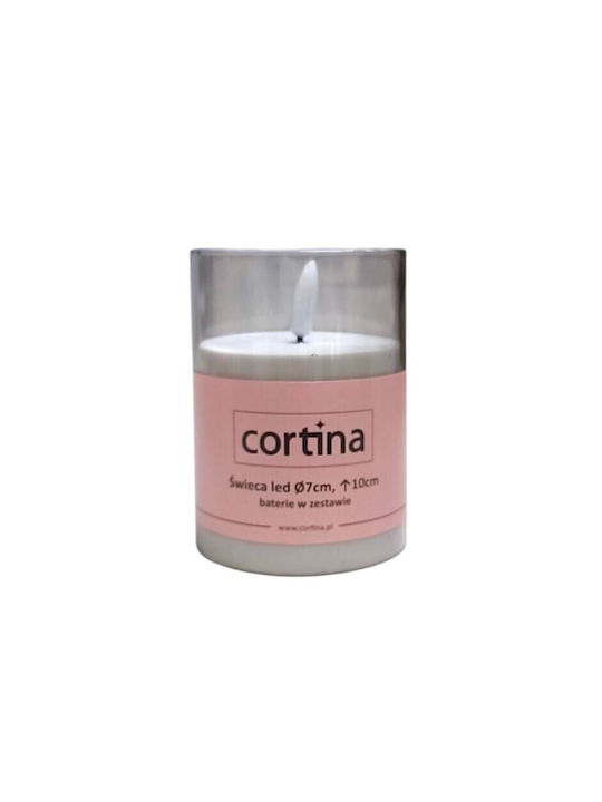 Electric Candle Cortina Led Tube 100/70mm White