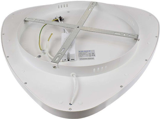 Vivalux Ceiling Light 51cm White with Integrated LED and Remote Control