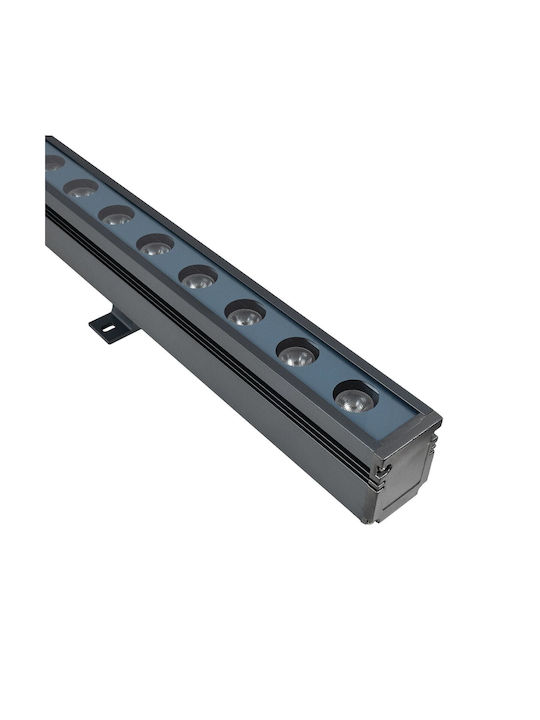 GloboStar Washermargo Εξωτερικό Φωτιστικό LED Wall Washer 24W IP66 Ροζ