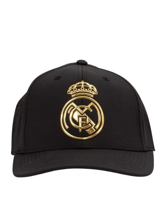 Καπέλο Real Madrid Black Gold Shield Adult Hat