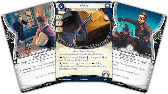Arkham Horror Lcg Tommy Muldoon Investigator Deck Guardian