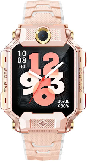 imoo X10 Smartwatch mit Herzfrequenzsensor (Rosa)