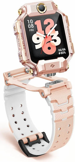 imoo X10 Smartwatch mit Herzfrequenzsensor (Rosa)