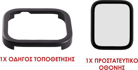 Volte-tel Tempered Glass Apple Watch 4 5 6 Se 40mm 3d Curved Aluminium 1.57'' 0.30mm Full Cover & Installation Tool Black 5205308416750