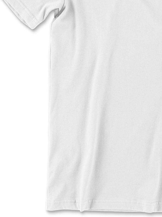 Hello Kitty Crest Bow T-shirt White Unisex Snr-1-hks006-wh