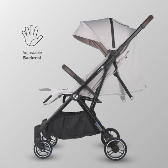 Coccolle Melia Καρότσι Μωρού Kατάλληλο για Nεογέννητο Pearl Mist 6.7kg