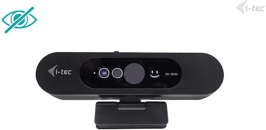 i-tec Solomon 2K W200 Webkamera mit Privacy Cap