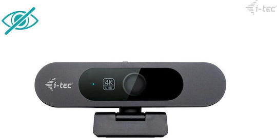 i-tec Solomon 4K 900 Webkamera mit Autofokus mit Privacy Cap