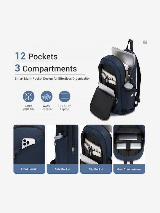 Miss Lulu Backpack Μπλε