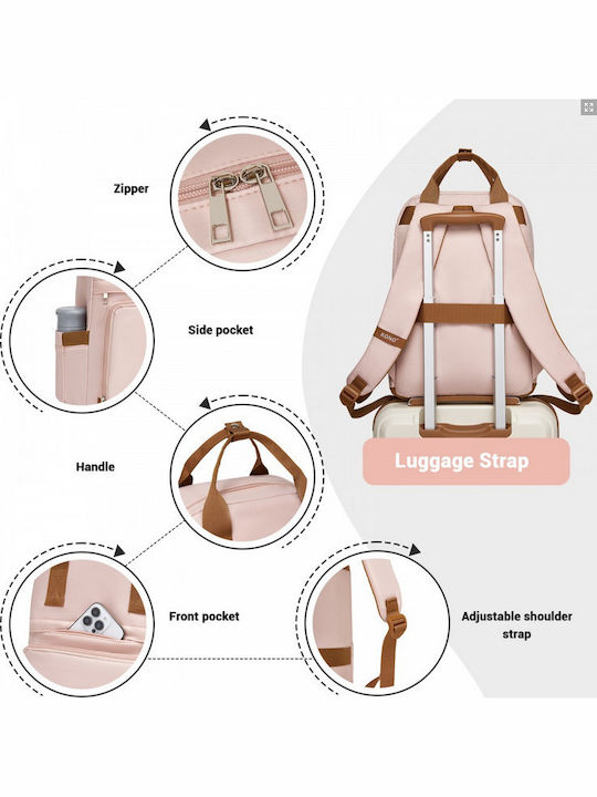 Miss Lulu Backpack Ροζ