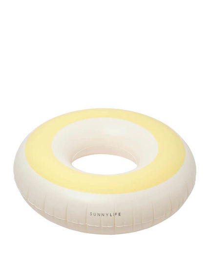 Sunnylife Tube Pool Ring Butter Yellow 9339296072028