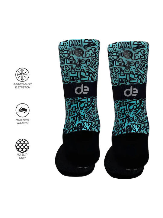 Desocks Running Κάλτσες Μαύρες 1 Ζεύγος