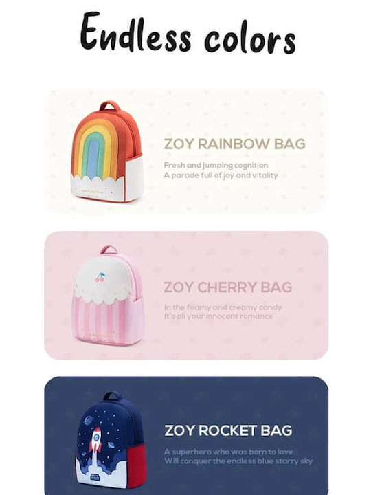 Zoy Zoii Τσάντα Πλάτης B19 Medium Starry Sky