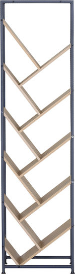 Етажерка Orunta Черна 40x26.5x150см