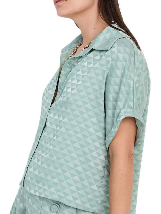 Skatie Short Sleeve Women's Shirt Mint