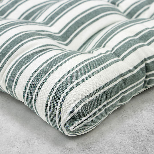 Lino Home Възглавница за стол за градина Nubbie Зелена 40x40см