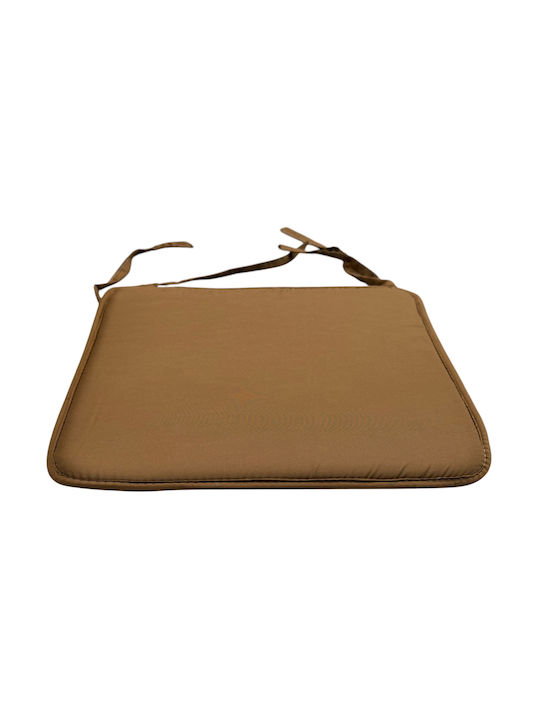 Garden Chair Cushion Beige 38.5x38.5cm