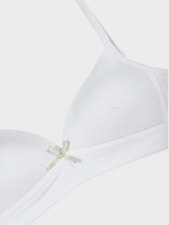 Biyo Bustier Pentru Copii Alb