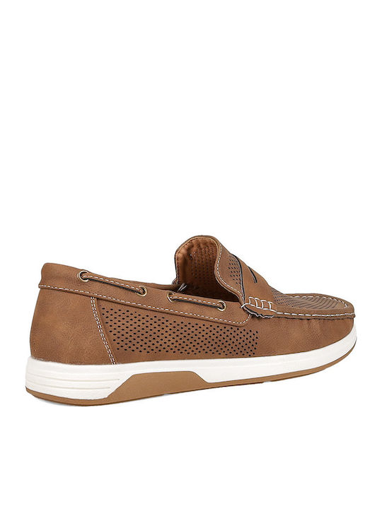 Ανδρικά Loafers σε Καφέ Χρώμα