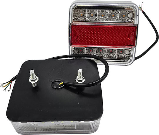 Сет Фенери Трейлър LED 12 Volt 105 X 98 X 35mm 2 Броя