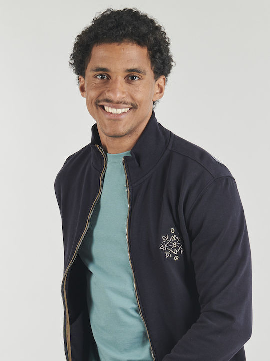 Men's Fleece Jacket Navy Blue