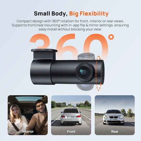 70Mai M310 Plus 2K Car DVR Camera 1440P Wi-Fi