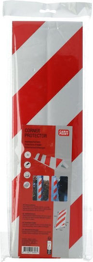 Carpoint Protective Foam Corner Stickers White Red 40x12x1.5cm 2 Pcs 2237827