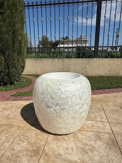 Саксия За Цветя Керамична Beach Stone Саксия За Цветя Керамична Beach Stone
